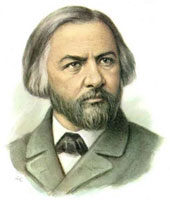 Mikhail Ivanovich Glinka (June 1, 1804 – February 15, 1857)