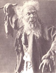 Fyodor Chaliapin (1873-1938), one of the most famous Russian bass singers of the 20th century. Chaliapin as the Miller in the opera RUSALKA by A. Dargomyzhsky.