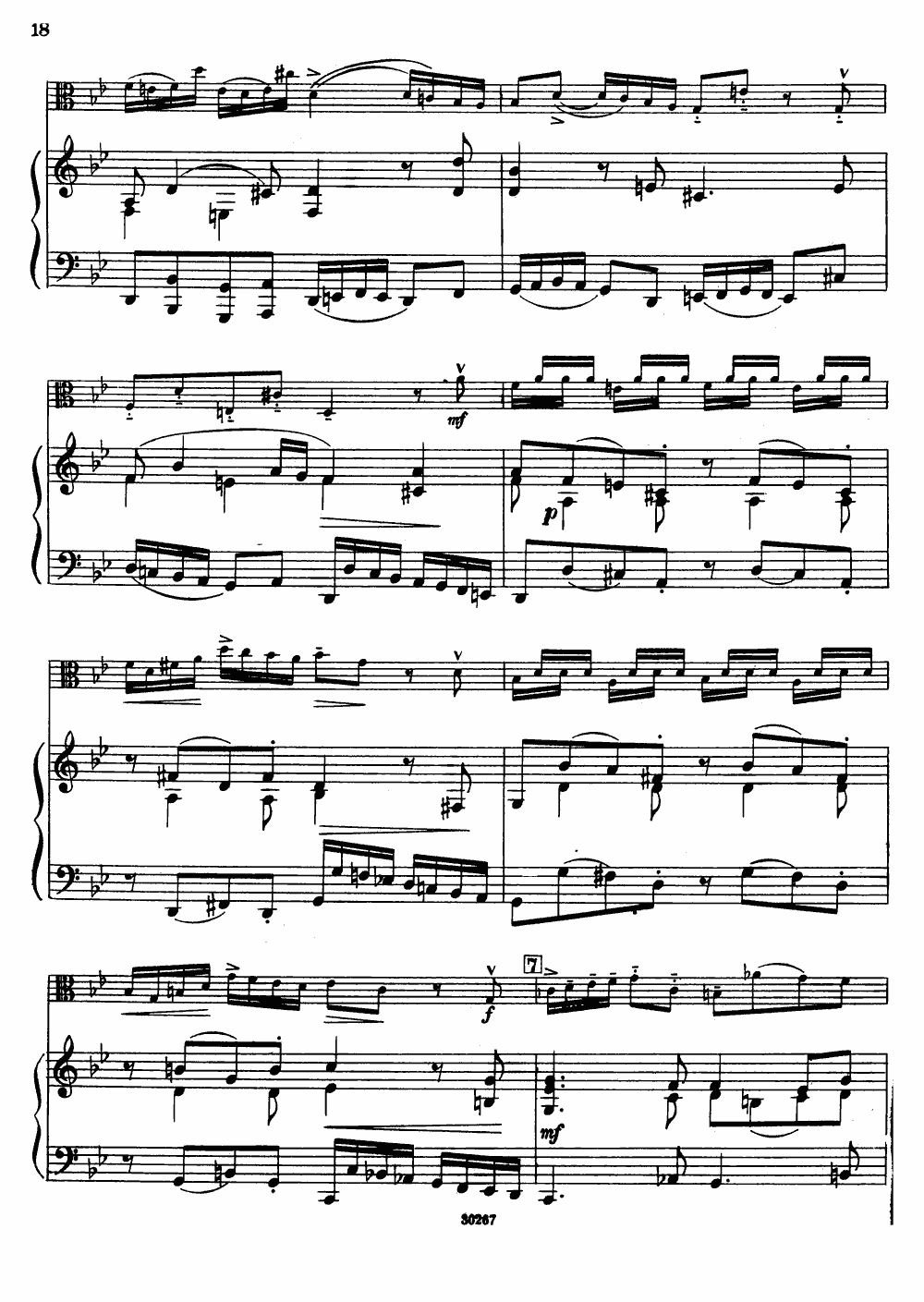 Sonata III in Bflat major for Viola & Piano Frideric Handel