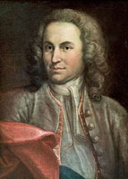 The Portrait of a young Johann Sebastian Bach