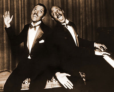 Noble Sissle (left) and Eubie Blake (right) in the early 1920s