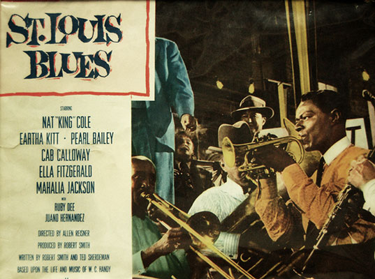 St. Louis Blues. An image of one of the movie’s original posters