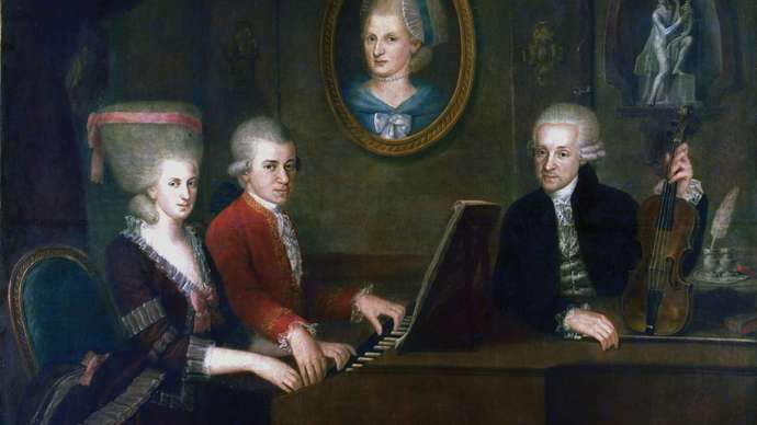 The Mozart family