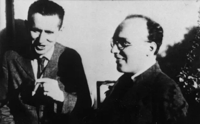 Bertolt Brecht and Kurt Weill in 1930